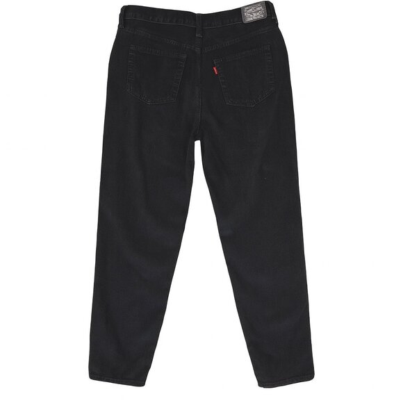 Levi’s Corduroy Pants W33 L30 Black Classic Minimalist Slim Straight Leg - Picture 1 of 9